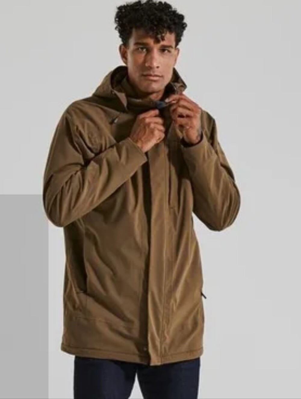 Oros Orion Parka Mens 2XL NWOT Olive/brown